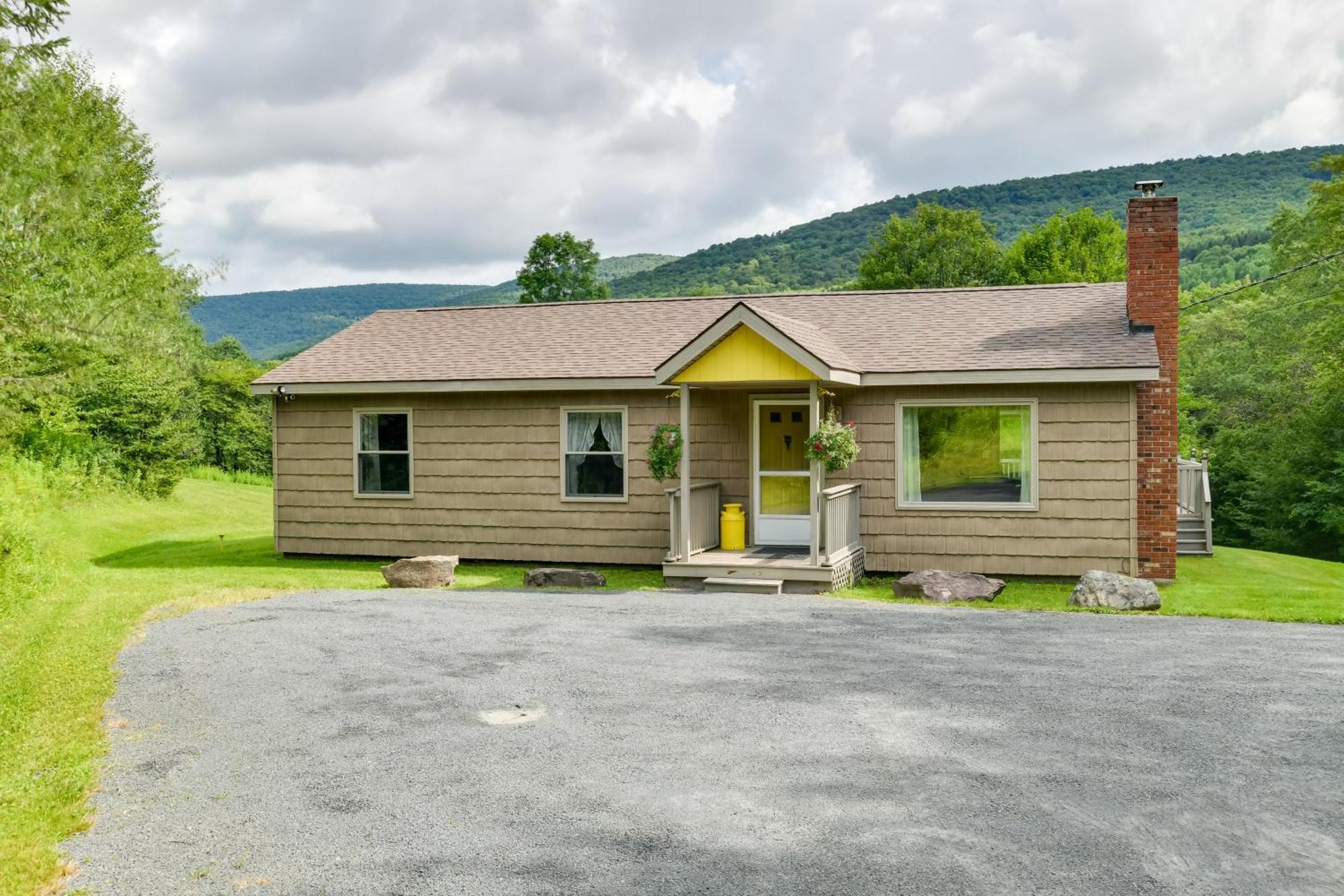 Quiet Catskills Getaway With Deck And Mtn Views New Kingston Buitenkant foto